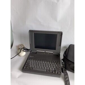 VINTAGE DAEWOO HOME PERSONAL COMPUTER Micro Q NB 48 Rare Laptop